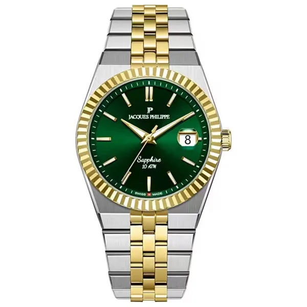 Jacques Philippe JPQGS10473X8 Altın-Yeşil Erkek Kol Saati