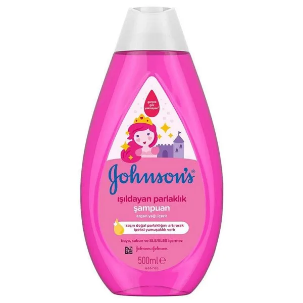 Johnson's Baby Kral Şakir Işıldayan Parlaklık Bebek Şampuanı 500 ml