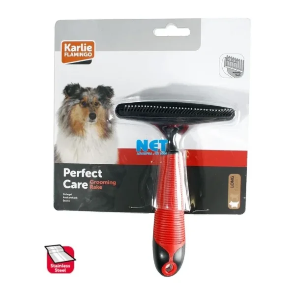 Karlie Döner Geniş Dişli 16x11x5 cm Tüy Açıcı Köpek Fırçası
