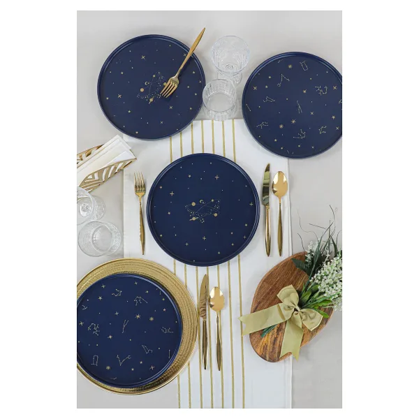 Keramika Astro 4'lü Servis Tabağı