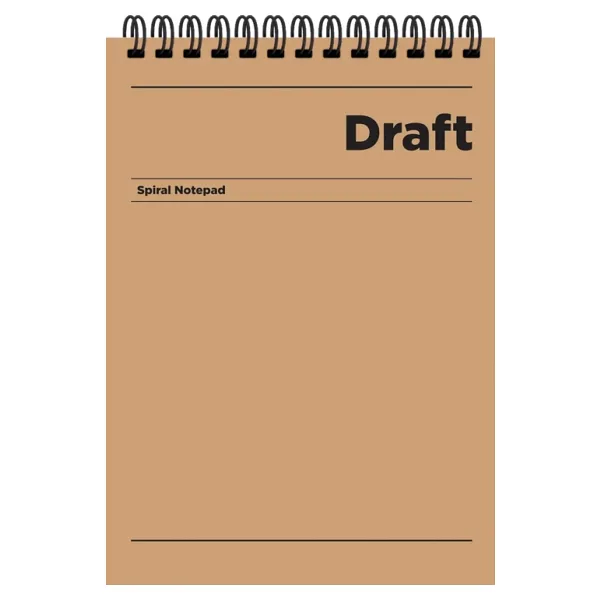 Keskin Color A4 Kareli Bloknot Draft - Kahverengi