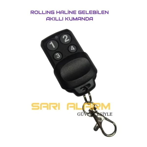 klassan Rolling (NİCE, BFT, HİLAND, FAAC VB) Olabilen Fıx Akıllı Kumanda Garaj Kepenk Bariyer Kumandası