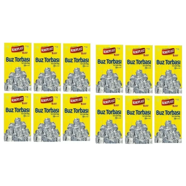Koroplast Buz Torbası 196 Küp x 12'li