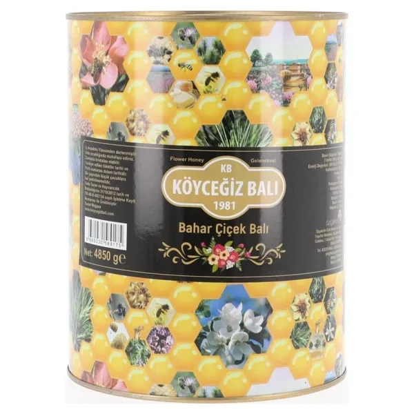 Köyceğiz 4850 gr Teneke Çiçek Balı