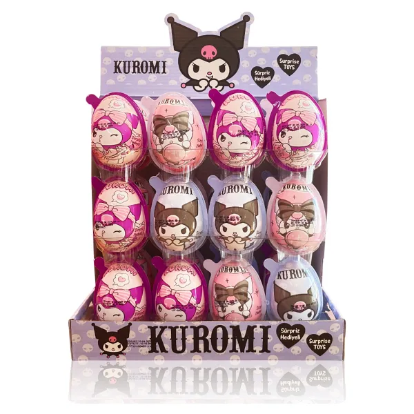 Kuromi Sürpriz Oyuncaklı Yumurta 17,5 gr 24 Adet
