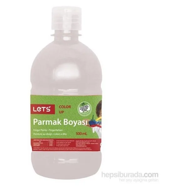 Lets 500 ml Parmak Boyası Beyaz