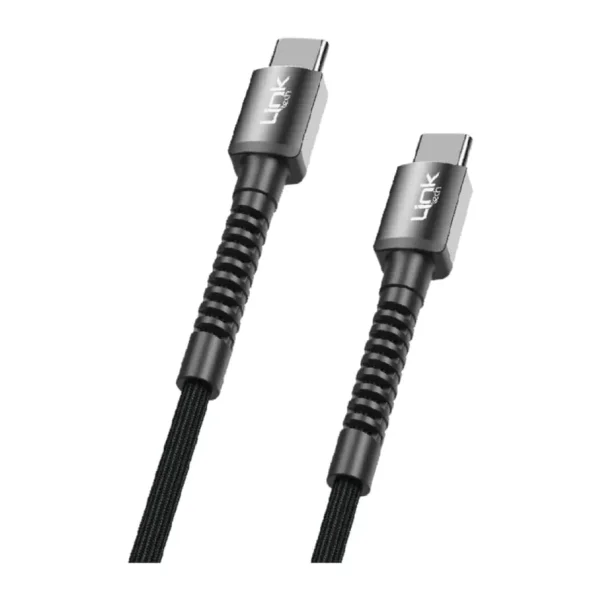 LinkTech K597 3 m Siyah Type-C to Type-C Şarj Kablosu