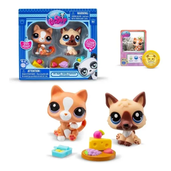 Littlest Pet Shop Lps Minişler Littlest Pet Shop Köpek ve Kedi 2'li Figür Seti