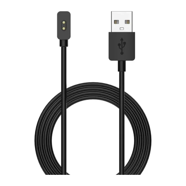 Microsonic Xiaomi Mi Band 8 Manyetik USB Şarj Kablosu Siyah