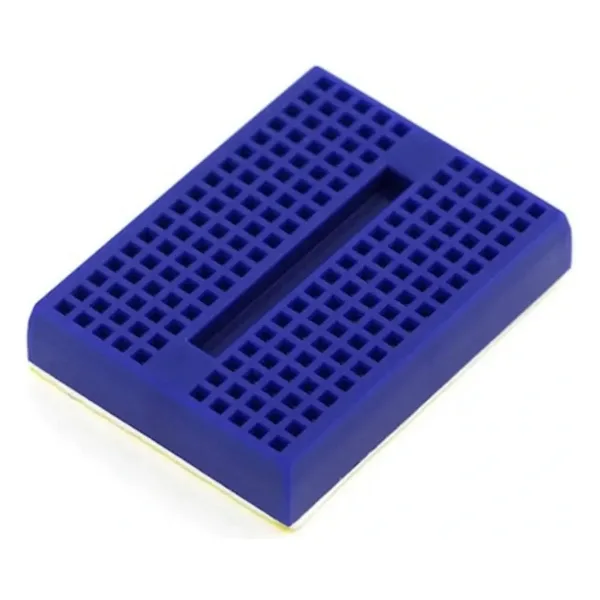 Mini Breadboard Mavi Yapışkanlı 170 Pin 1 Adet