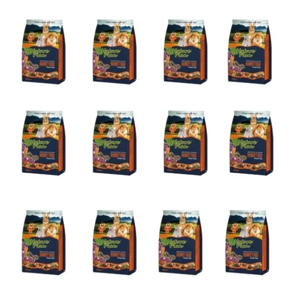 Nature Plan 800 gr 12'li Tavşan Yemi