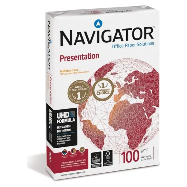 Navigator A3 100 gr 500 Yaprak Gramajlı Fotokopi Kağıdı