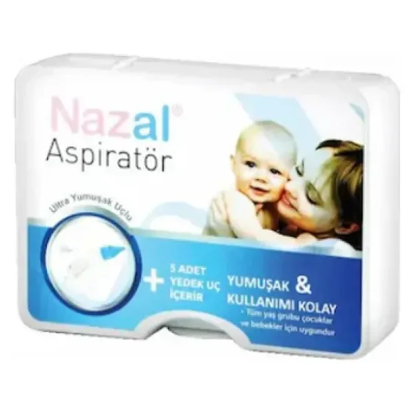 Nazal Burun Aspiratörü ve Yedek Uç 5'li
