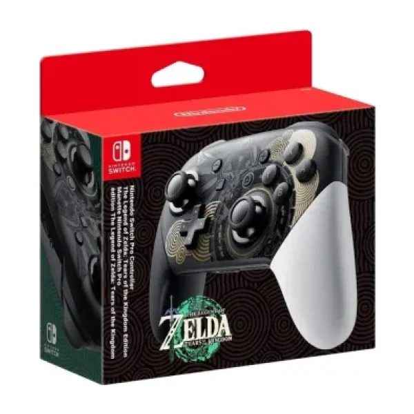 Nintendo Pro Controller The Legend of Zelda Tears of The Kingdom Edition Kablosuz Switch Oyun Kolu
