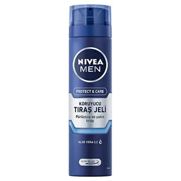 Nivea Men Protect Care Tıraş Jeli 200 Ml 4 Adet
