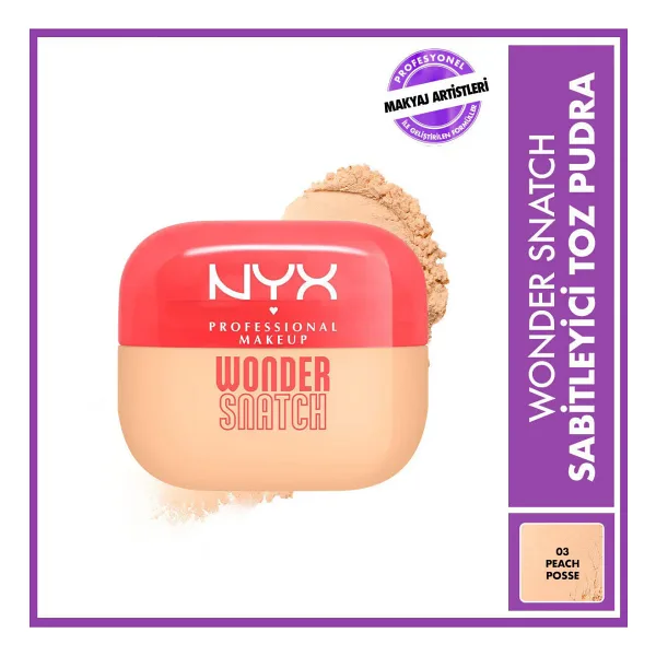 NYX Wonder Snatch Sabitleyici Pudra Peach Posse