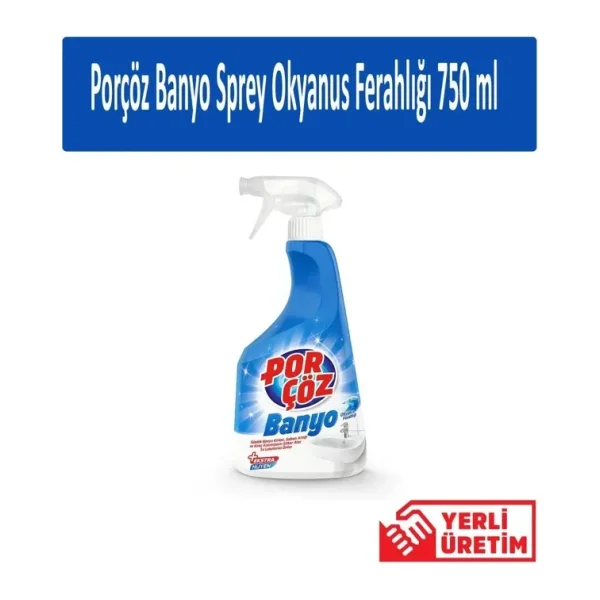 Porçöz Banyo Temizleyici Sprey 750 ml