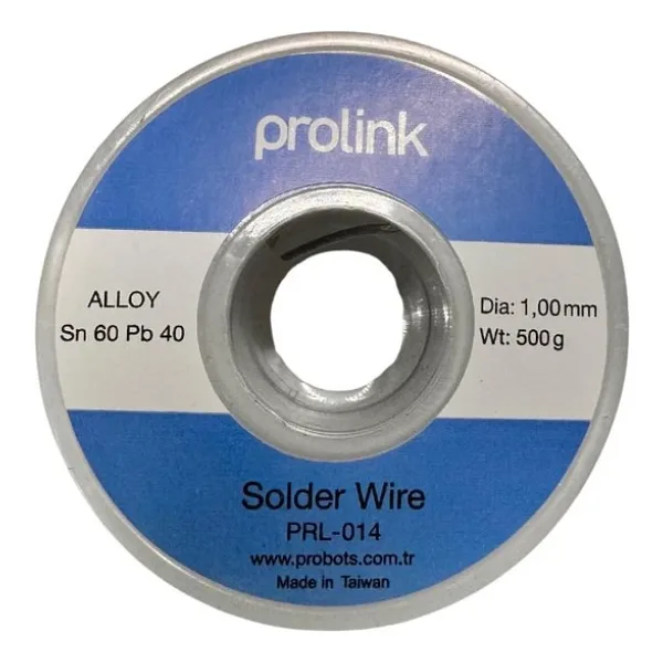 Prolink Lehim Teli 500Gr 1Mm 60/40 Made İn Taiwan Prl-014