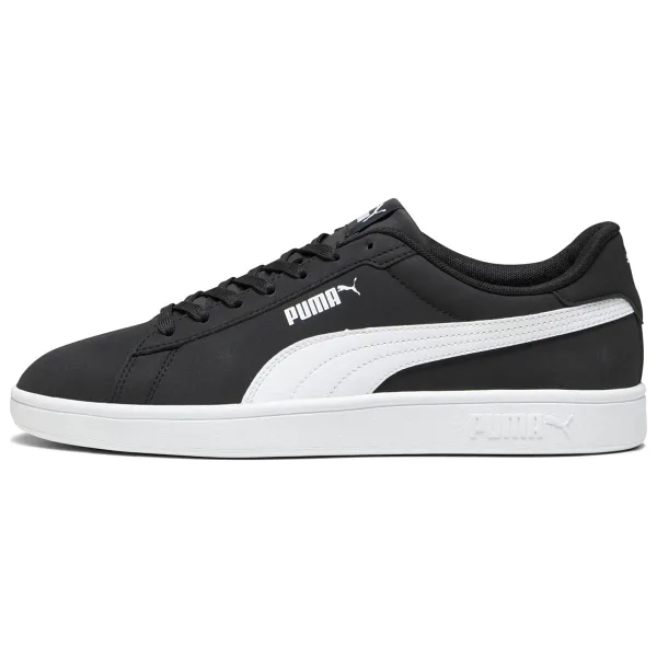 Puma Smash 3.0 Buck 392336-01 Siyah-Beyaz Spor Ayakkabı