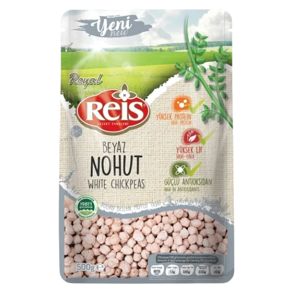 Reis Royal Beyaz Nohut 500 gr