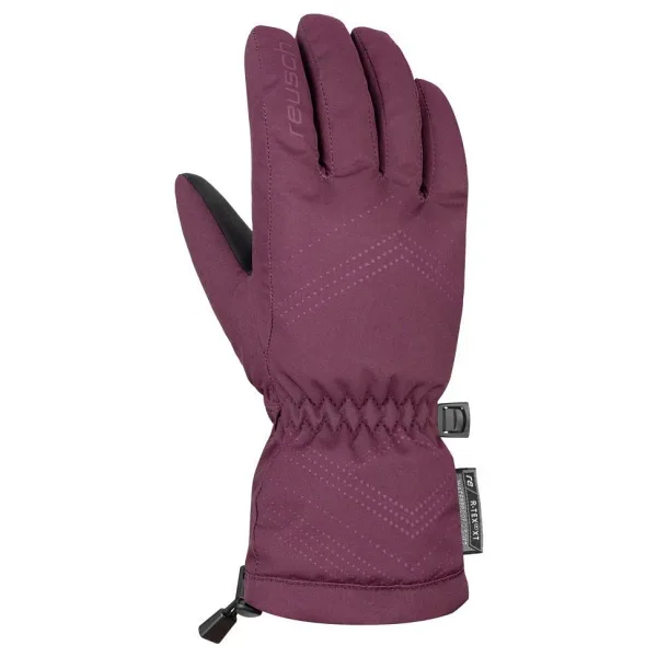 Reusch Xaviera R-Tex XT Kadın Kayak Eldiveni Bordo