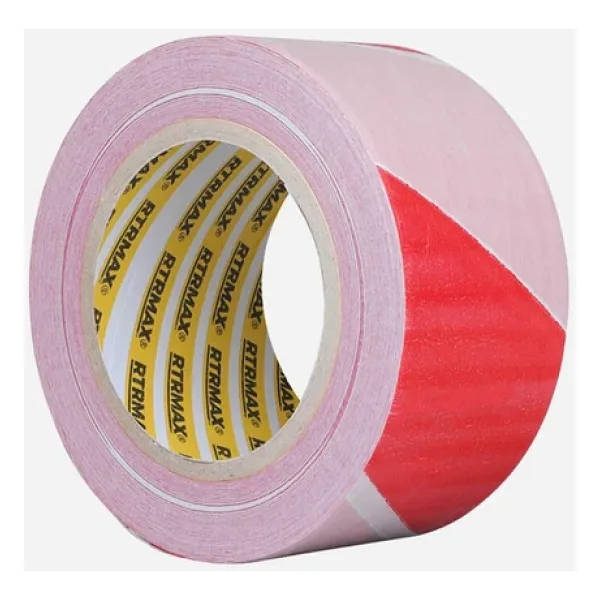 RNU201 Emniyet İkaz Bandı Kırmızı-Beyaz / 60 mm x 180 mt