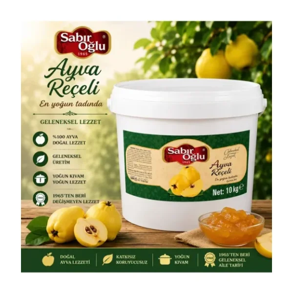 Sabıroğlu Kova Ayva Reçeli 10 kg