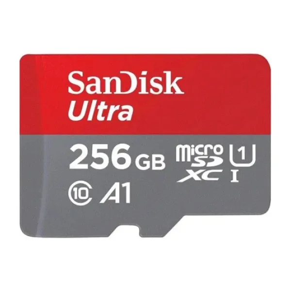 SanDisk Ultra SDSQUAC-256G-GN6MN Class 10 UHS-I U1 A1 256 GB Micro SD Kart