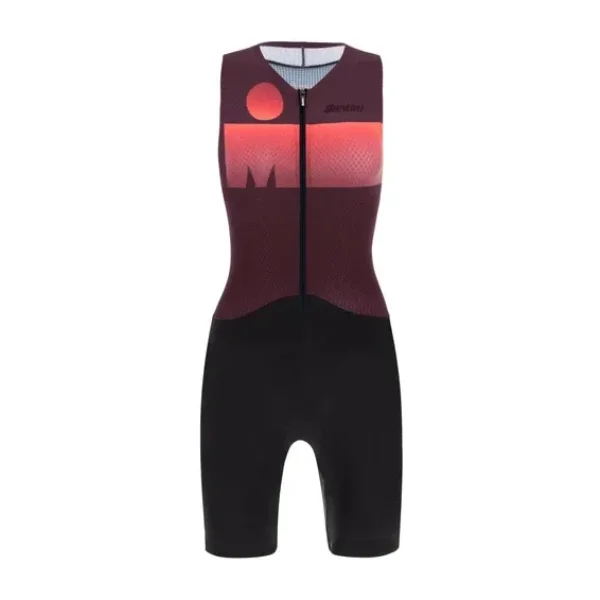 Santini Ironman Audax Kadın Kolsuz Trisuit 9I771IMGAUDAX