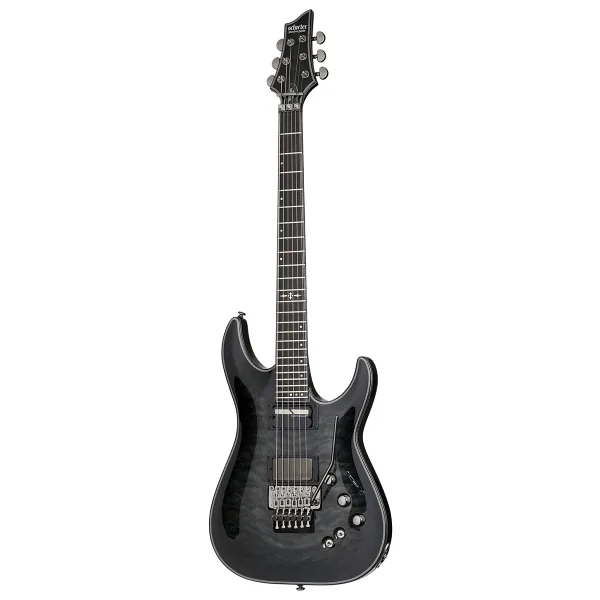 Schecter Hellraiser Hybrid C-1 FR S Elektro Gitar (Trans Black Bu