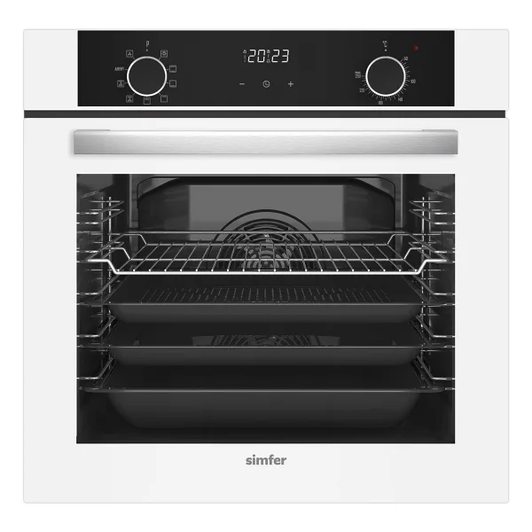 Simfer Airfry 8216 76 lt Beyaz Ankastre Fırın