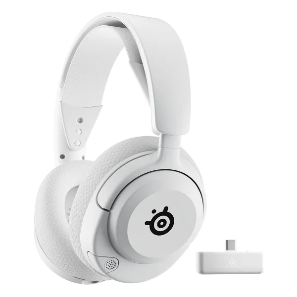 SteelSeries Arctis Nova 5X Beyaz Kablosuz Kulak Üstü Oyuncu Kulaklığı