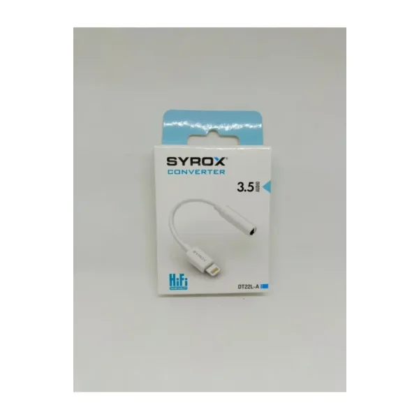 Syrox iPhone 7/8/Se 3.5mm Uyumlu Audio Dönüştürücü