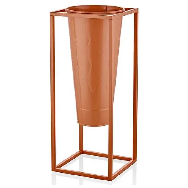 The Mıa Prizma Vazo & Saksi Terracota 70X30x30 Cm