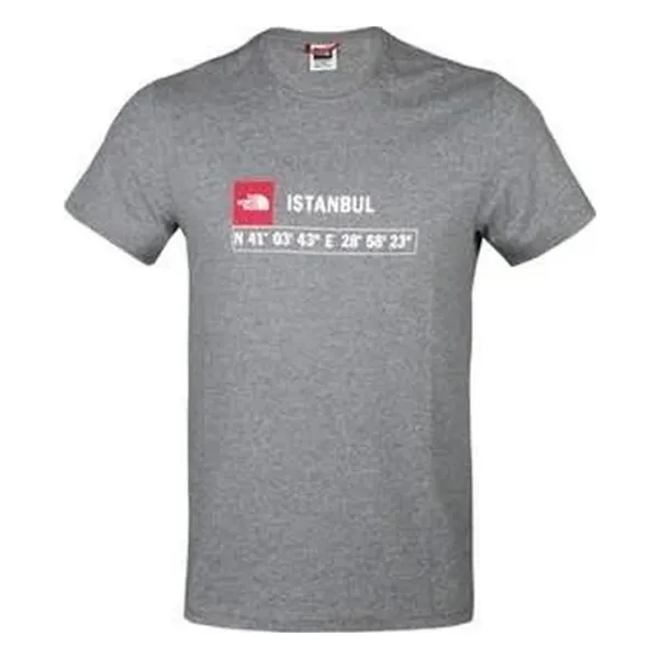The North Face M S/S Gps Tee istanbul Erkek Günlük Tişört NF0A7ZC2JK31 Siyah S