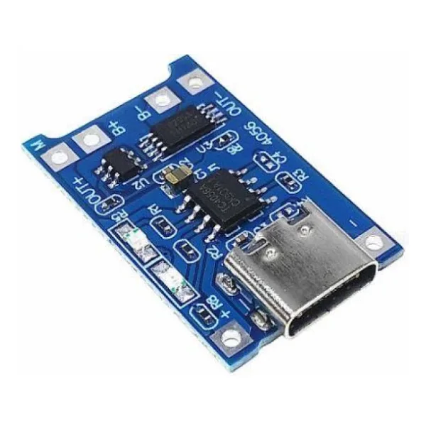 Tp4056 Type-C 1s 3.7v Lipo, Li-İon Pil Şarj Devresi