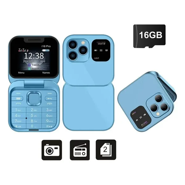 Urfakent Flip Model Kapaklı Tuşlu Telefon(LÜTFEN ÜRÜN VİDEOSU VE AÇIKLAMASINI IZLEYİP OKUYUNUZ)