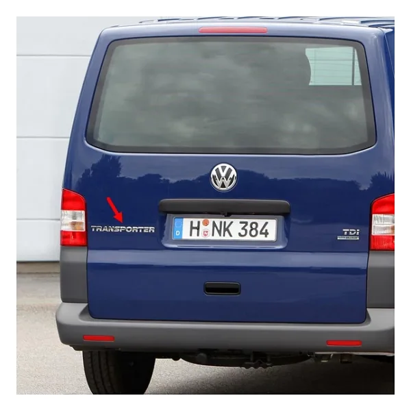 VW Transporter T5 2004-2010 Arka Bagaj Kapağı Yazısı 7H0853687