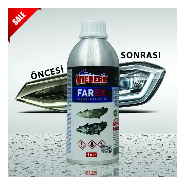 wieberr FAREX Far Temizleme İlacı 1 Lt