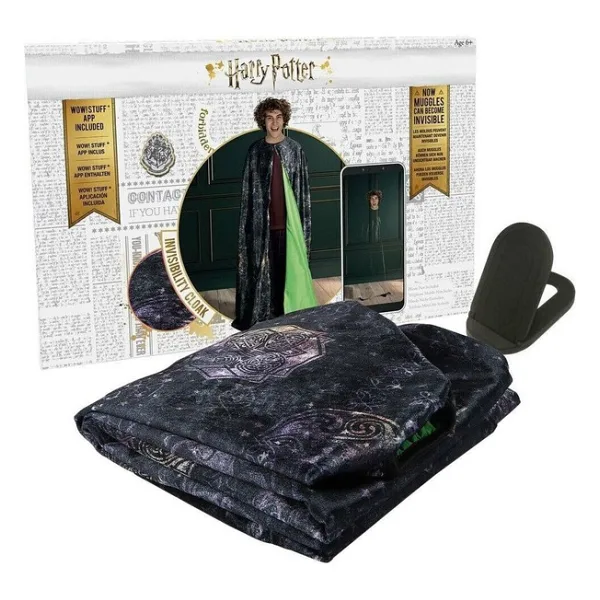 Wow Harry Potter Stuff Invisibility Cloak Illusion Görünmezlik Pelerini - Renkli