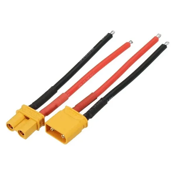 XT30 Dişi-Erkek Lipo Pil Şarj Kablosu Seti 10cm