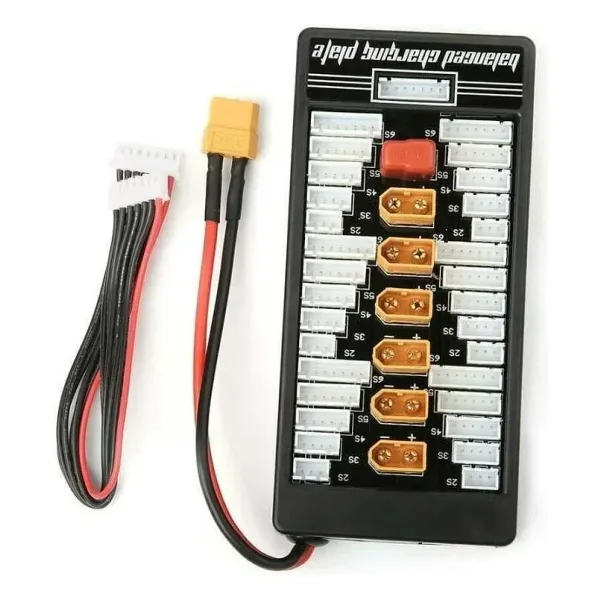 XT60 LiPo Paralel Şarj Kartı (XT60 Beslemeli)