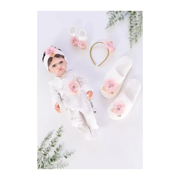 Yeni Kolleksiyon Anne Bebek Lohusa Seti - Kız Bebek STL4666