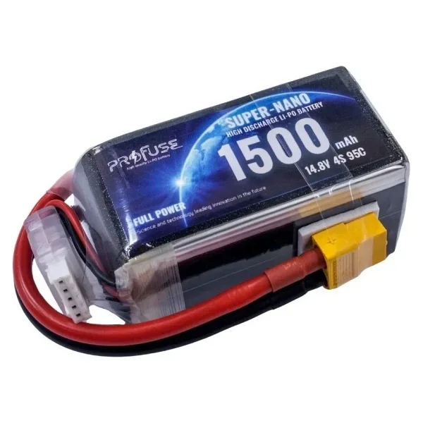 14.8V 4S 1500mAh 95C Lipo Batarya