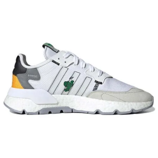 Adidas Nite Jogger HP9113 Beyaz Erkek Spor Ayakkabı