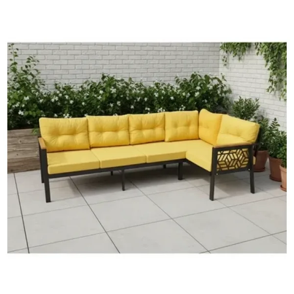 adımshops melisa 3+2 Köşe Yön değiştirilebilir Koltuk Takımı Balkon-bahçe-kafe-çay Seti fonksiyonel