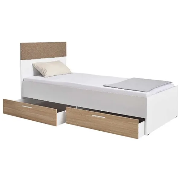 Adore New Base Tek Kişilik Karyola 110x105x204 Beyaz