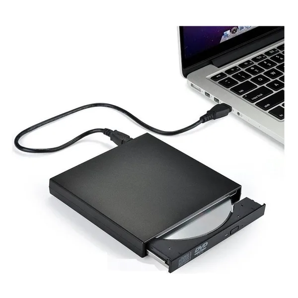 Alfasis Harici DVD Rw USB 2.0 CD DVD Yazıcı Okuyucu - Siyah