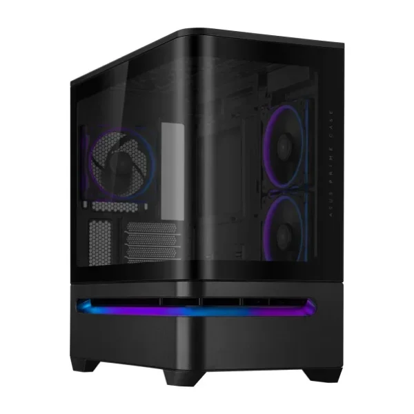 Asus Prime AP202 ARGB Fansız Siyah Micro ATX Oyuncu Kasası