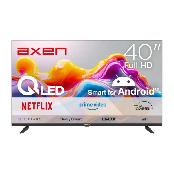 Axen AX40QLEDM-A14S Full HD 40" 102 Ekran Uydu Alıcılı Android Smart QLED TV